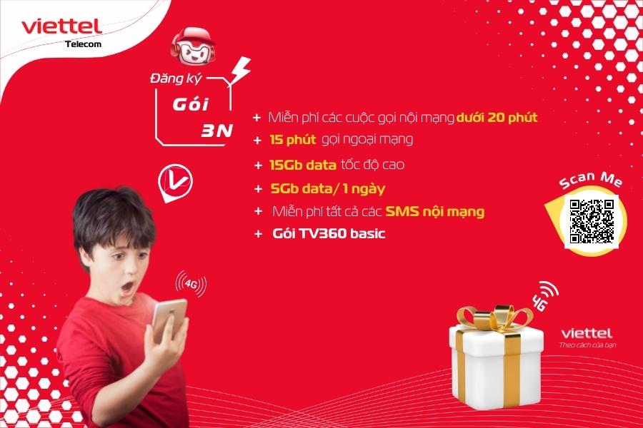 Gói cước 3N của Viettel
