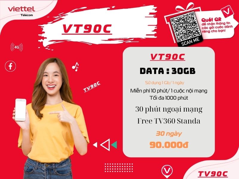 Gói TV90C Viettel
