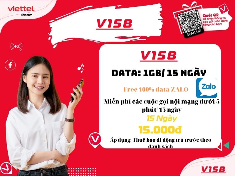 Gói V15B Viettel